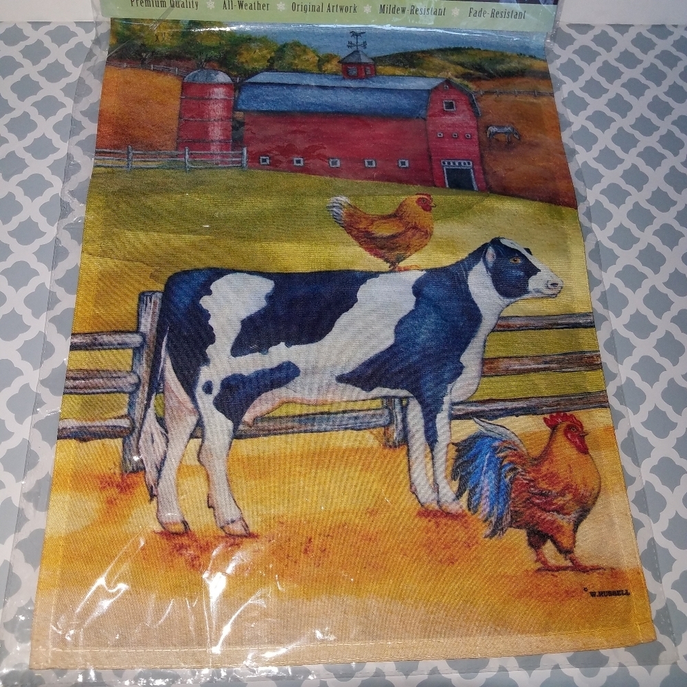 Briarwood Lane Garden Flag Nwt 12.5 x 18